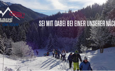 Kostenlose Schneeschuhtouren mit Berghaus