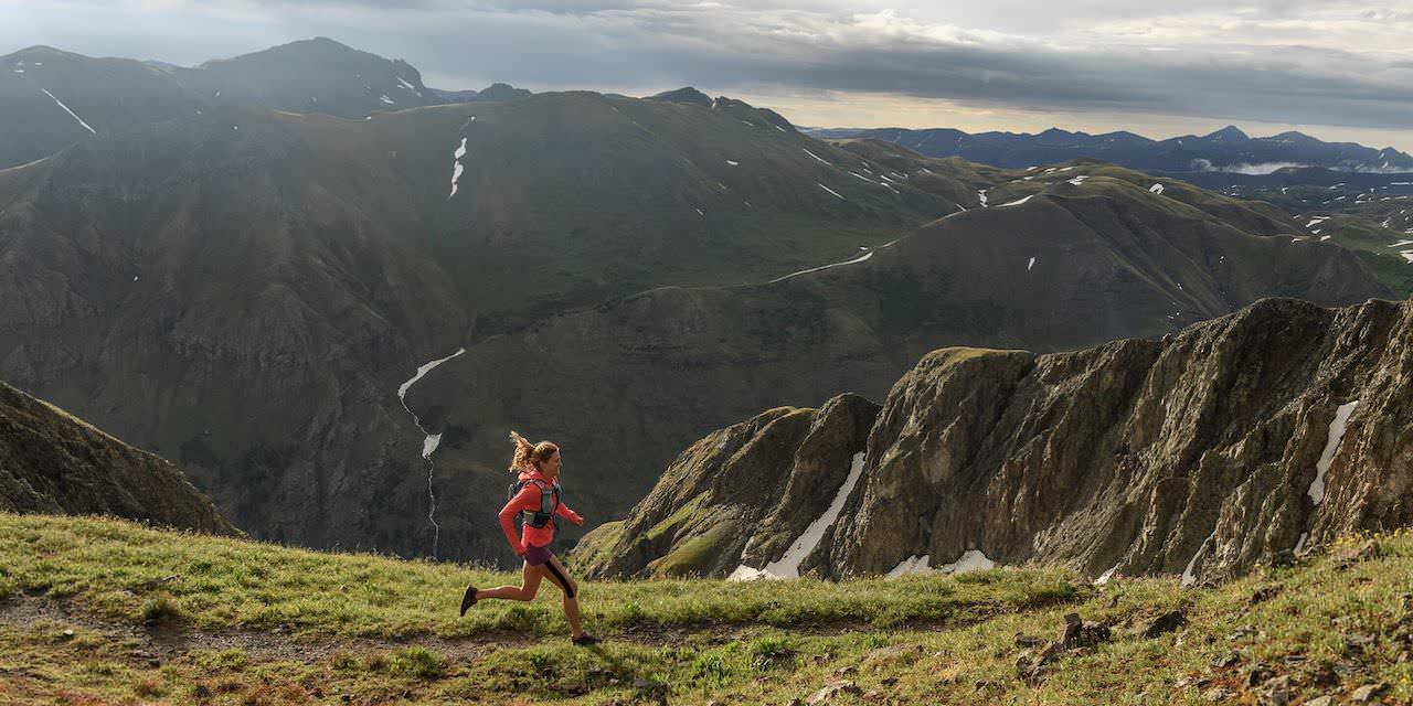 Running Up For Air in Chamonix