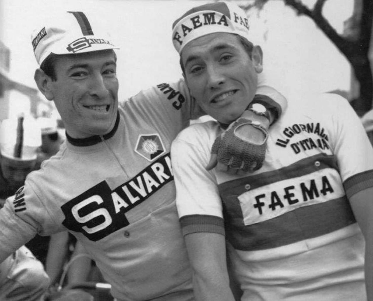 De Marchi jerseys on Gimondi & Merckx